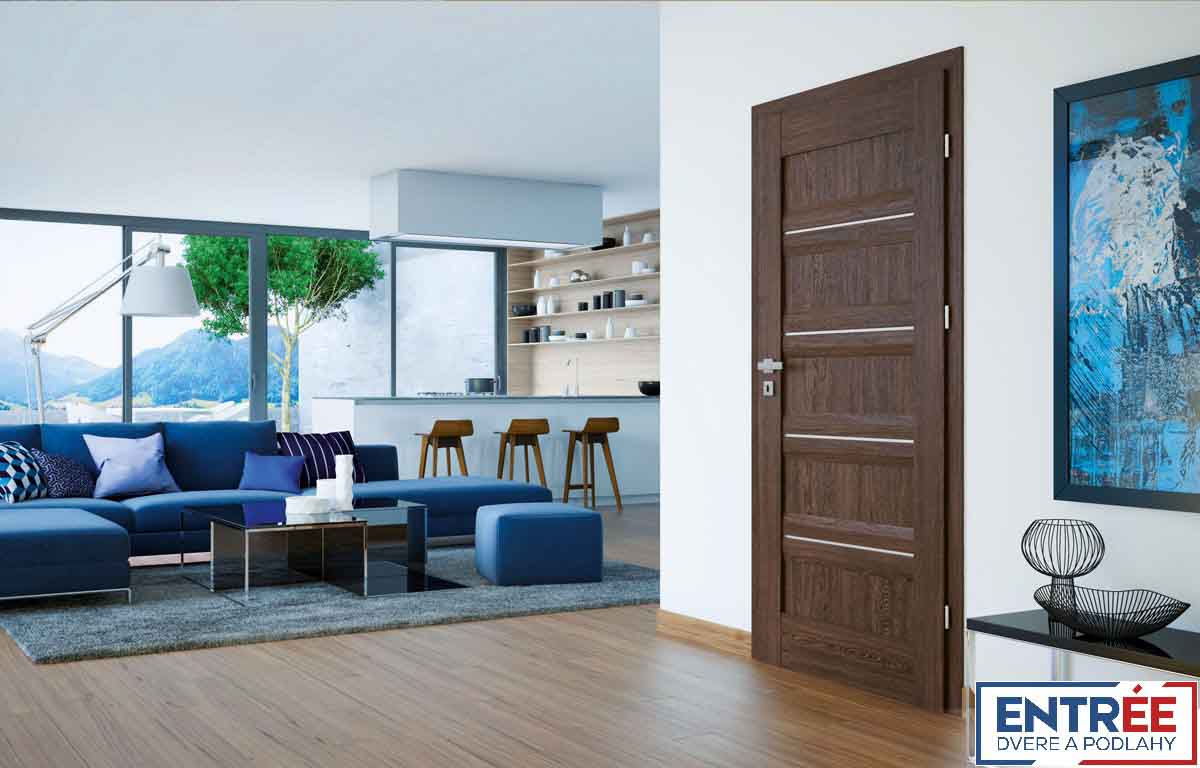 Klasické interiérové dvere s falcom - 147